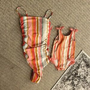 Mommy & me matching swimsuits